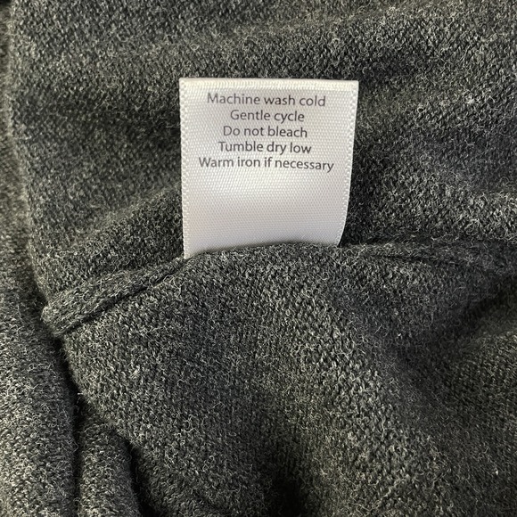 Walter Hagen Argyle Quarter Zip Sweater Vest Men's L Gray Golf Knit Cotton - Picture 6 of 7